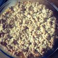 Ma recette de crumble