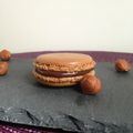 Macarons Chocolat et Noisettes