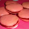 MES PREMIERS MACARONS : PINK EGLANTINE ....