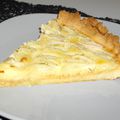 Tarte amandine à la rhubarbe