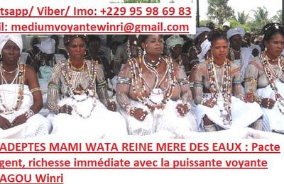 MEILLEURE MARABOUT FEMME AFRICAINE RECONNUE EN FRANCE: divinité des adeptes de MAMI WATA
