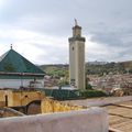 Vue sur la Mosquée karaouiyine - Fes