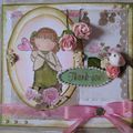 petite carte shabby