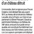 Incendie d'habitation