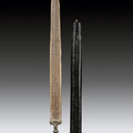 A bronze sword with scabard, ‘Shaoju', Warring States (480-221 BC)