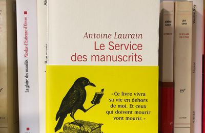Le Service des manuscrits - Antoine Laurain (2020)
