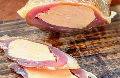 Filet de canard séché au foie gras 