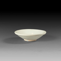 A white-glazed bowl, Ding ware, Five dynasties (907-960)