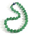 A Magnificent and Historic Imperial Jadeite Bead Necklace, Qing Dynasty