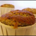 Muffins citron pavot & poire