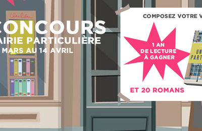 JEU-CONCOURS - MA LIBRAIRIE PARTICULIERE - DU 24 MARS AU 14 AVRIL...