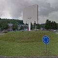 Rond-point à Rochefort (Belgique)