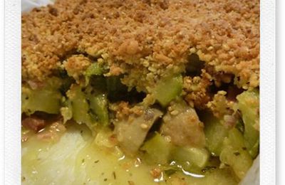 Pâte à crumble salé