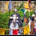 Joutes équestre (Cie Capalle) fête médiévale du Château de Talmont en Vendée