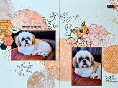 Double page du mois de novembre