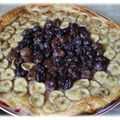 Tarte fine bananes cerises