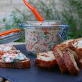 Rillettes aux deux saumons et au cerfeuil