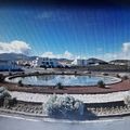 Rond-point à Ribeira Grande (Portugal)