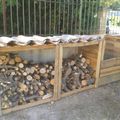 Bac à compost + Abri à bois en palettes