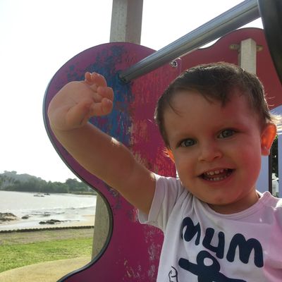 Son parc adoré pour l'instant... Petit air