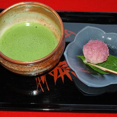 Cette poudre très fine de thé vert