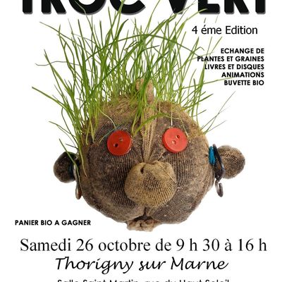 C'est parti pour le prochain TROC VERT 