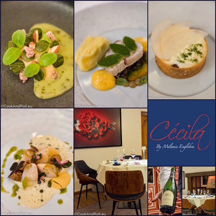 Cecila par Melanie Englebin propose un menu gastronomique aux Jeunes Gastronomes