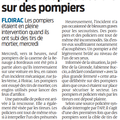 Agression de sapeurs-pompiers