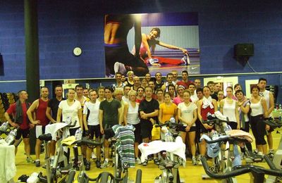 1er MARATHON DE SPINNING A NANTES