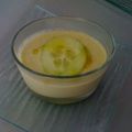 Soupe froide concombres olives anchois (au thermomix)