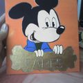 plaque mickey