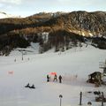 Quantité de neige pour le ski au top,neige présente dans les montagnes d'Arvieux dans les Alpes au chalet Viso chambres d'hôtes