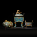 Cloisonné enamels formely in the Collection of the Chang Foundation sold at Bonhams HK, 29 November 2023