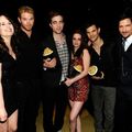 Photos du backstage des MTV Movies Awards 2011