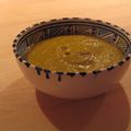 Soupe de potiron à l'avocat