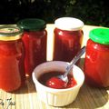 Confiture de tomates à l'ananas