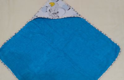 Serviette de toilette de bébé Motif DUMBO