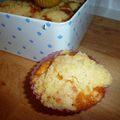 Muffins "crousti-moelleux" pommes-crumble