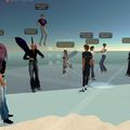 Inauguration de l'Île Verte hier soir sur Second Life