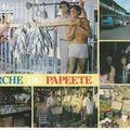 TAHITI - le marché de Papeete