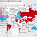La carte des pays pour ou contre des frappes en Syrie - sur Libération.fr - 090913