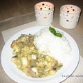 Curry de poisson aux champignons