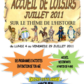 Accueil de loisirs de Juillet 2011