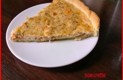 Tarte saumon/thon/surimi