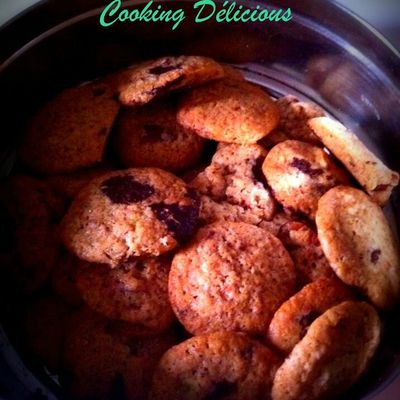 Cookies aux chocolat coco