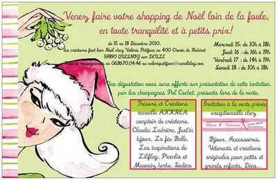 Vente privée exceptionnelle chez Trésors et Créations : "Les créateurs font leur Noël" !