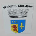 La ville de Verneuil d'Avre et d'Iton (Eure)