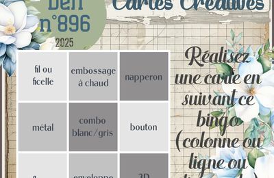 Défi n°896 du jeudi 29 mai 2025