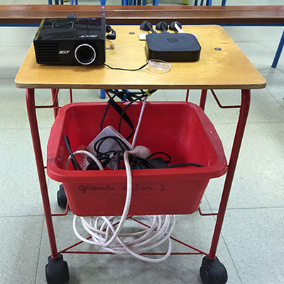 Un chariot bien pratique ...