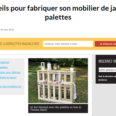 CréaZoé dans le e-magazine Maison à Part !